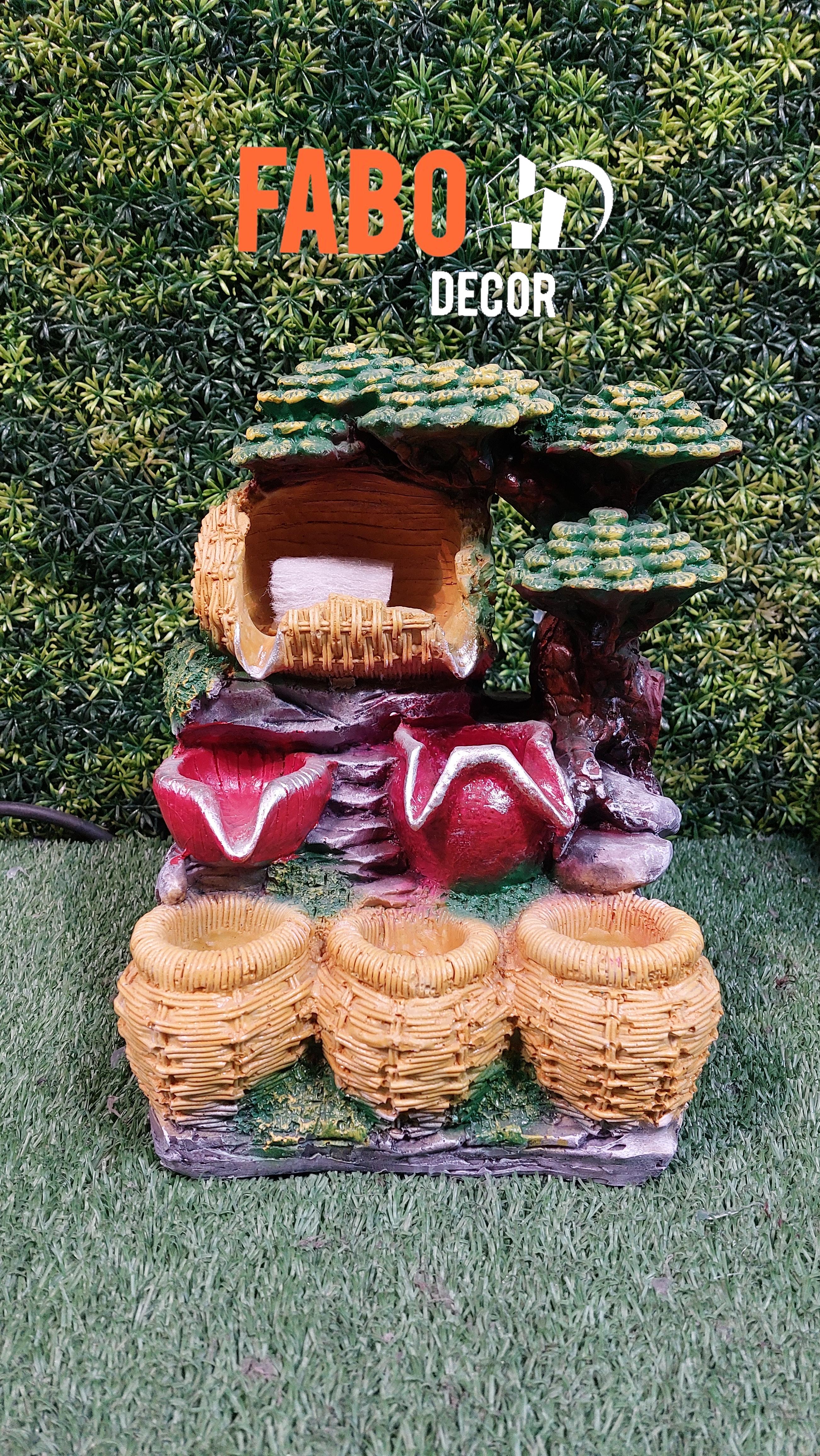 آبنما پلی استر رومیزی خانگی کد 305