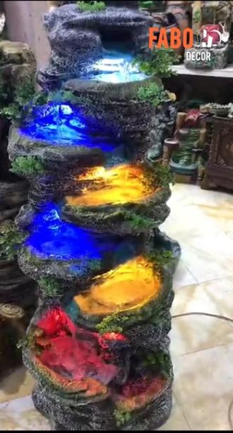 آبنما فایبر گلاس نشکن کد 740 / ارتفاع حدود 125 سانتیمتر