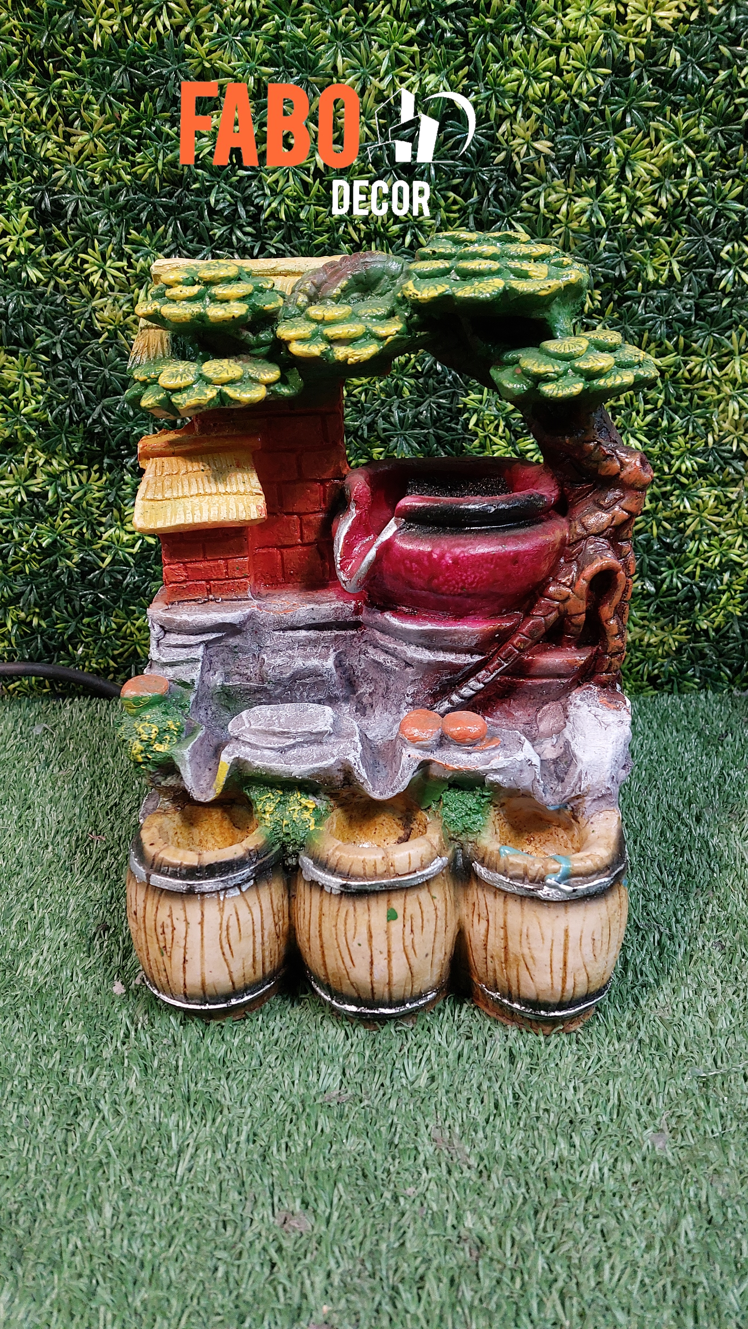 آبنما پلی استر رومیزی خانگی کد 306