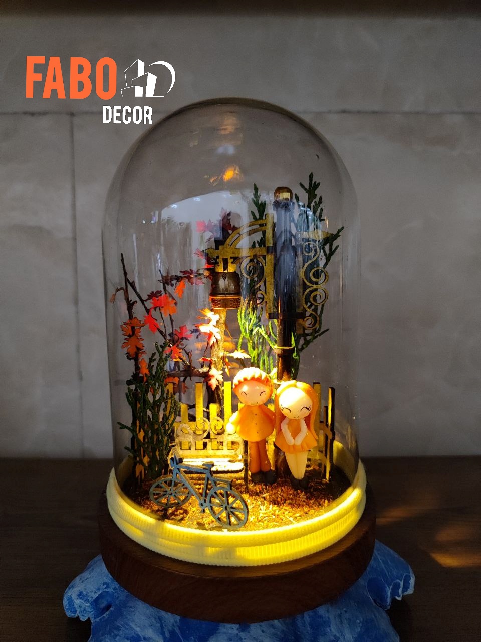 چراغ خواب و دکورب حبابی کد 20