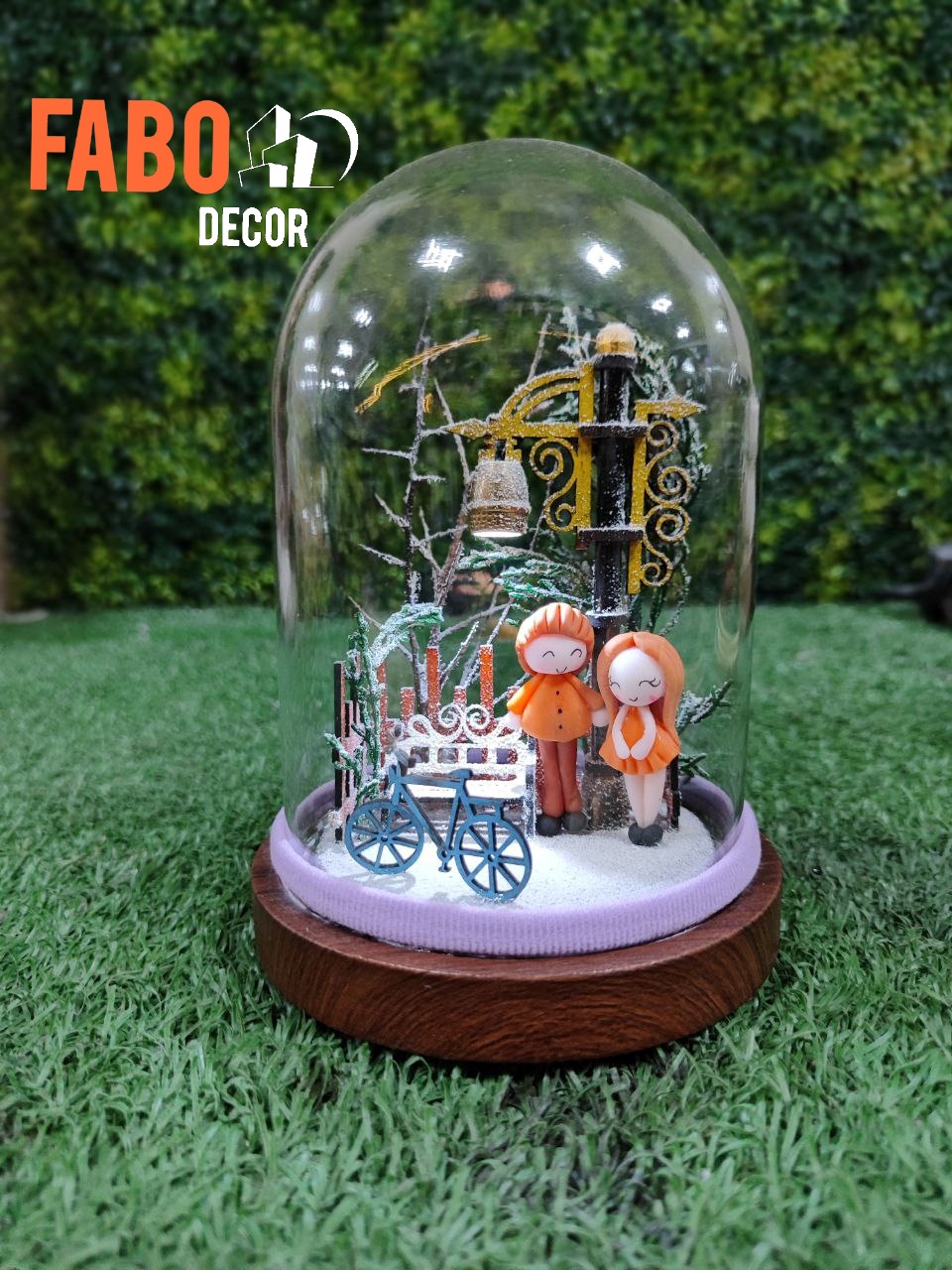 چراغ خواب و دکوری حبابی کد 18