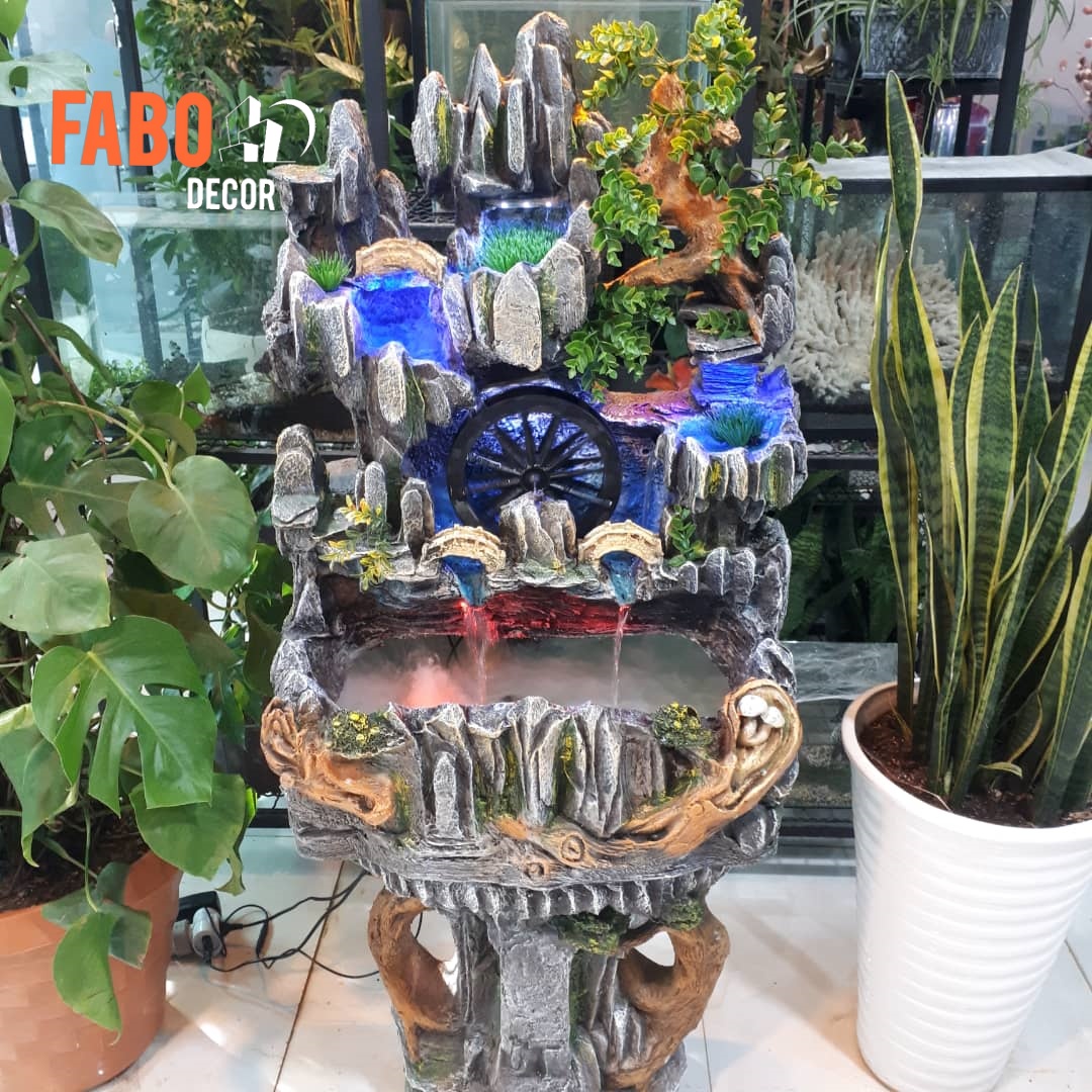 آبنما فایبر گلاس نشکن کد 716/ ارتفاع حدود 130 سانتیمتر