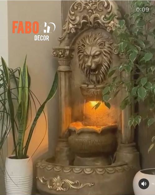 آبنما فایبر گلاس نشکن کد 715/ ارتفاع حدود 140 سانتیمتر